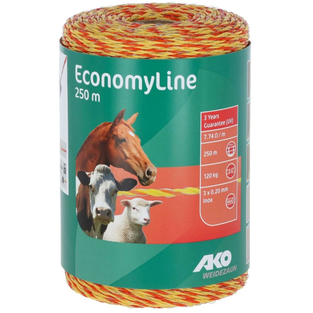 Ako Fil de Clôture EconomyLine Jaune orange