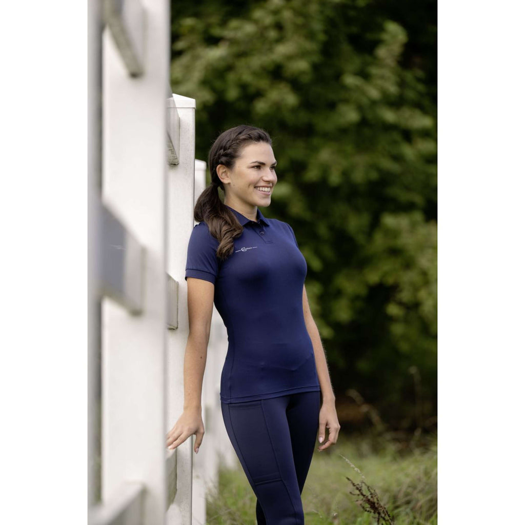 Covalliero Polo Femme Marin