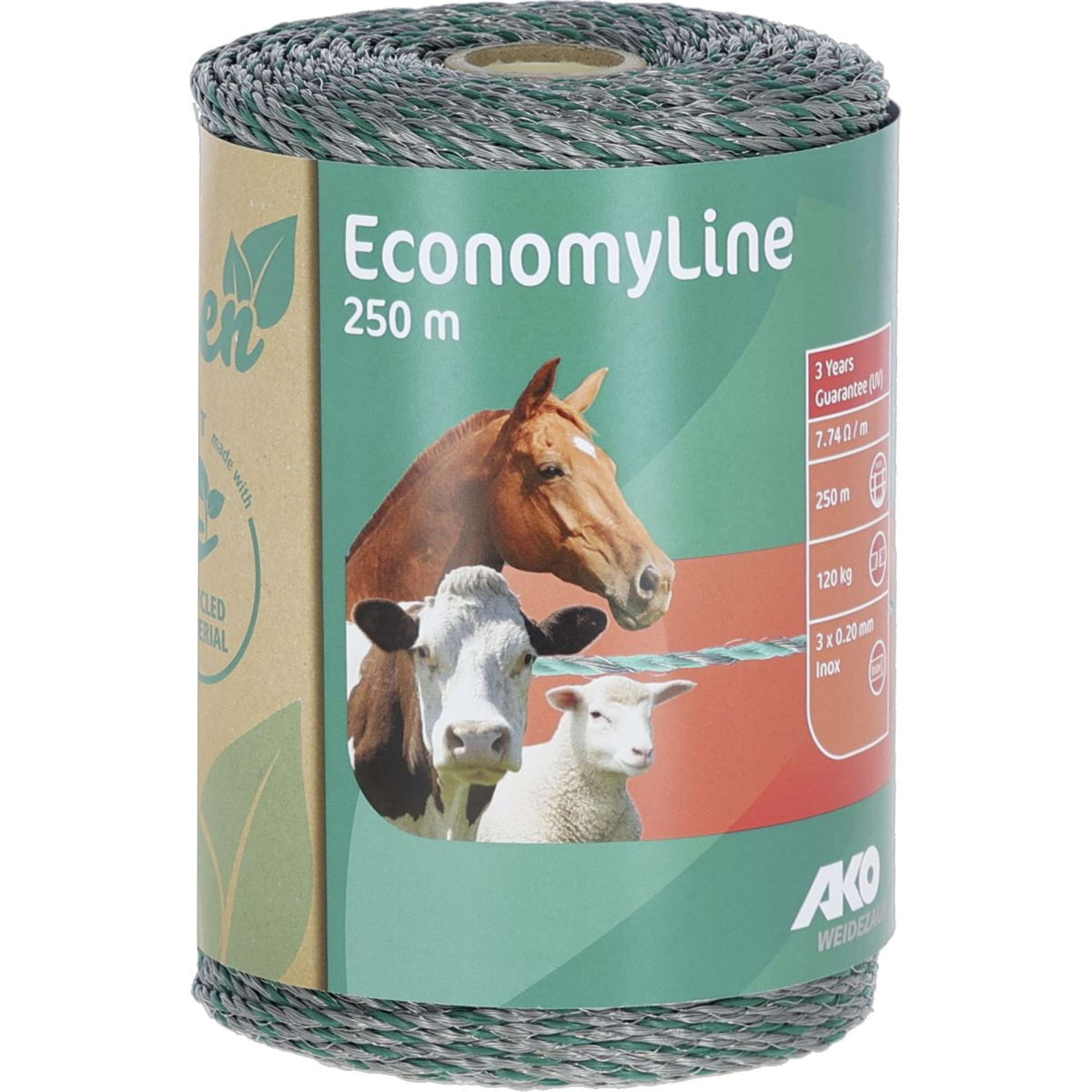 Ako Fil EconomyLine Vert/Gris