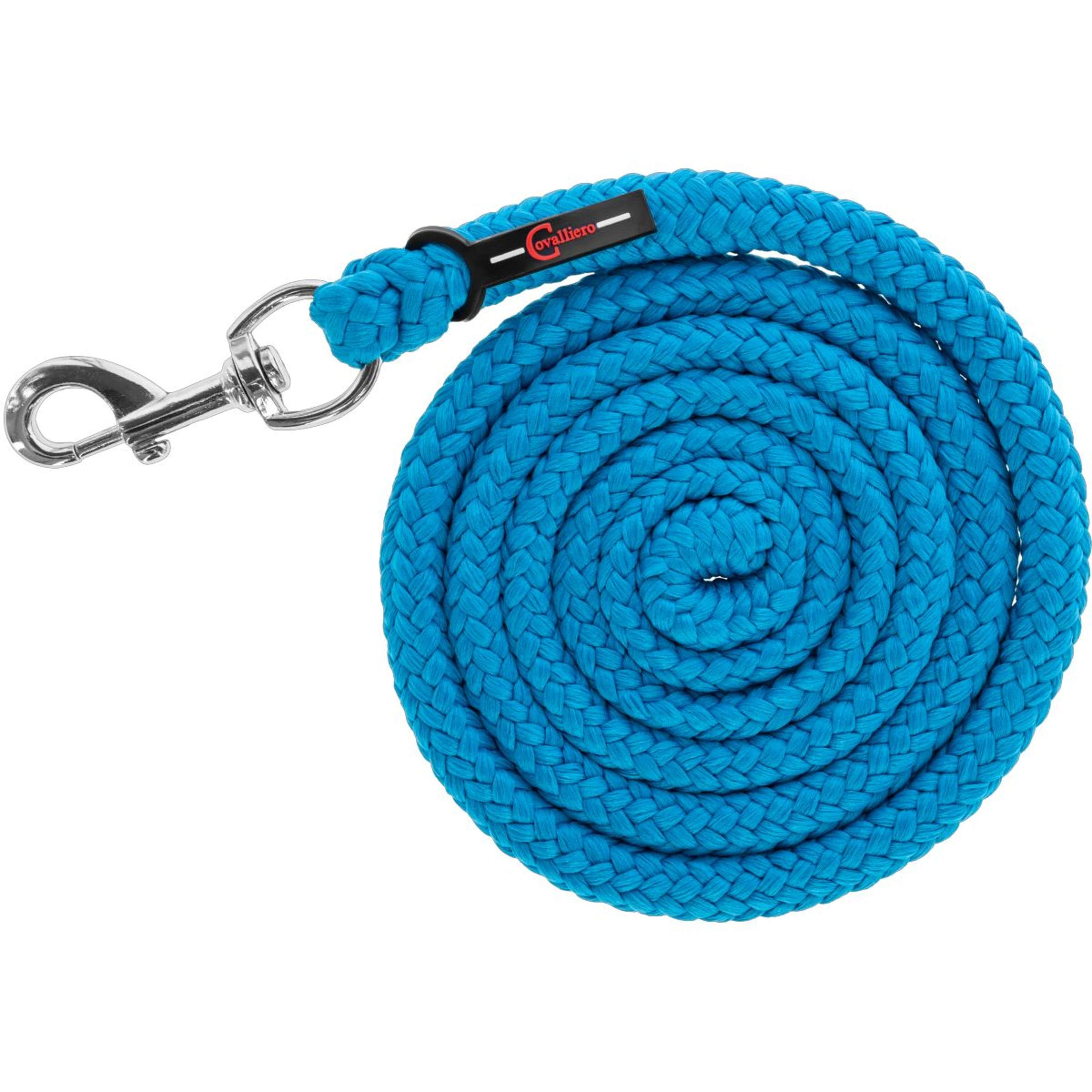Covalliero Corde pour Licol Hippo avec Mousqueton Bleu Covalliero Corde pour Licol Hippo avec Mousqueton Bleu