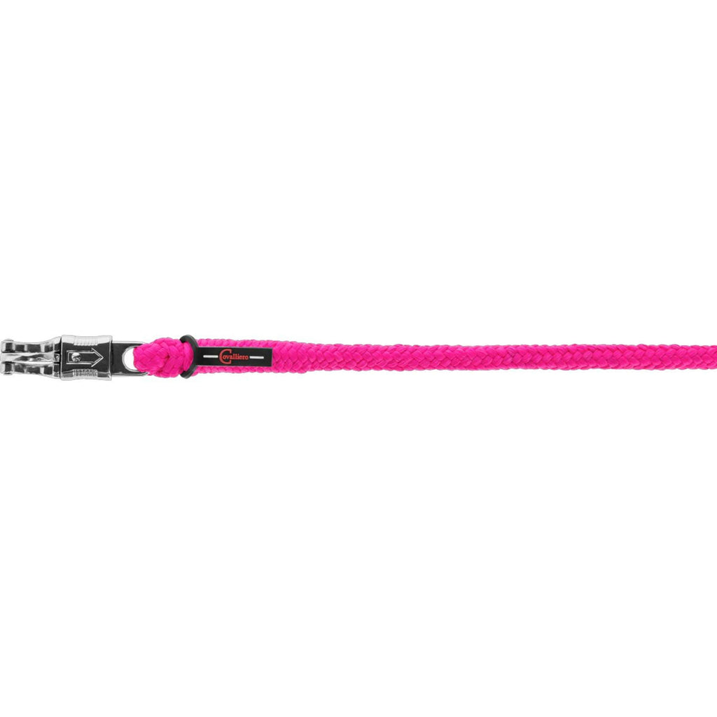 Covalliero Corde pour Licol Hippo avec Crochet Panique Rose