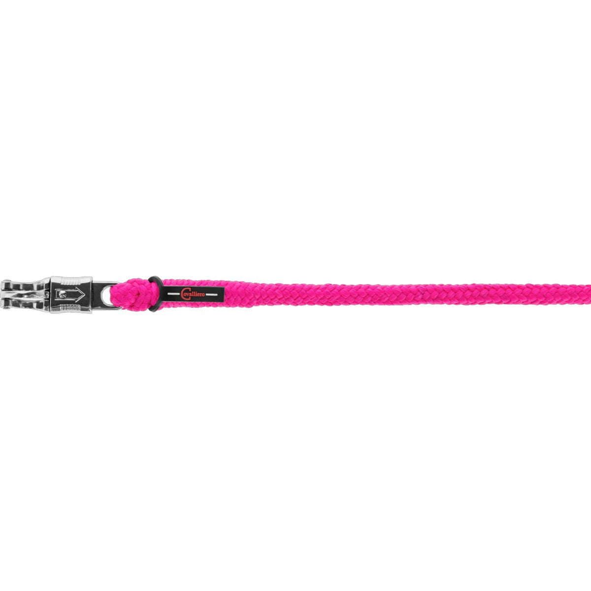 Covalliero Corde pour Licol Hippo avec Crochet Panique Rose