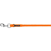 Covalliero Corde pour Licol Hippo avec Mousqueton Orange
