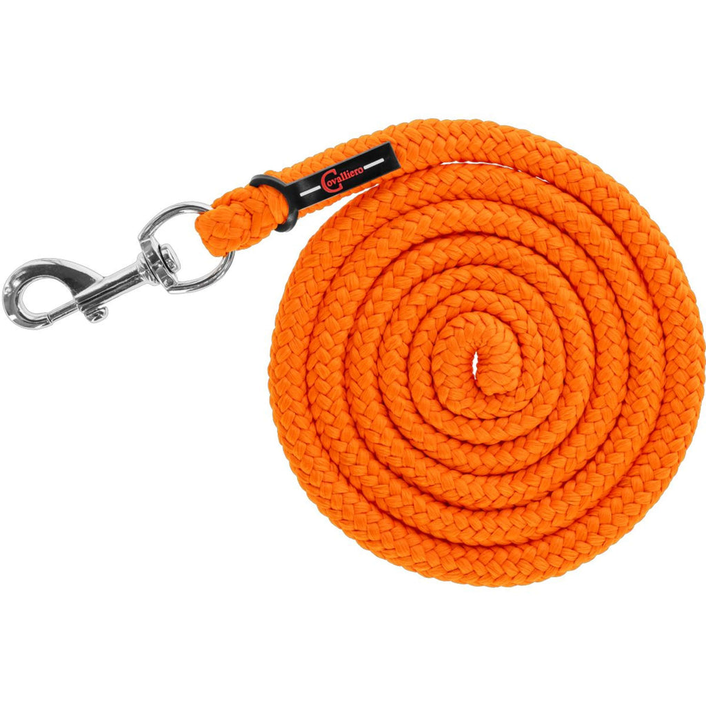 Covalliero Corde pour Licol Hippo avec Mousqueton Orange