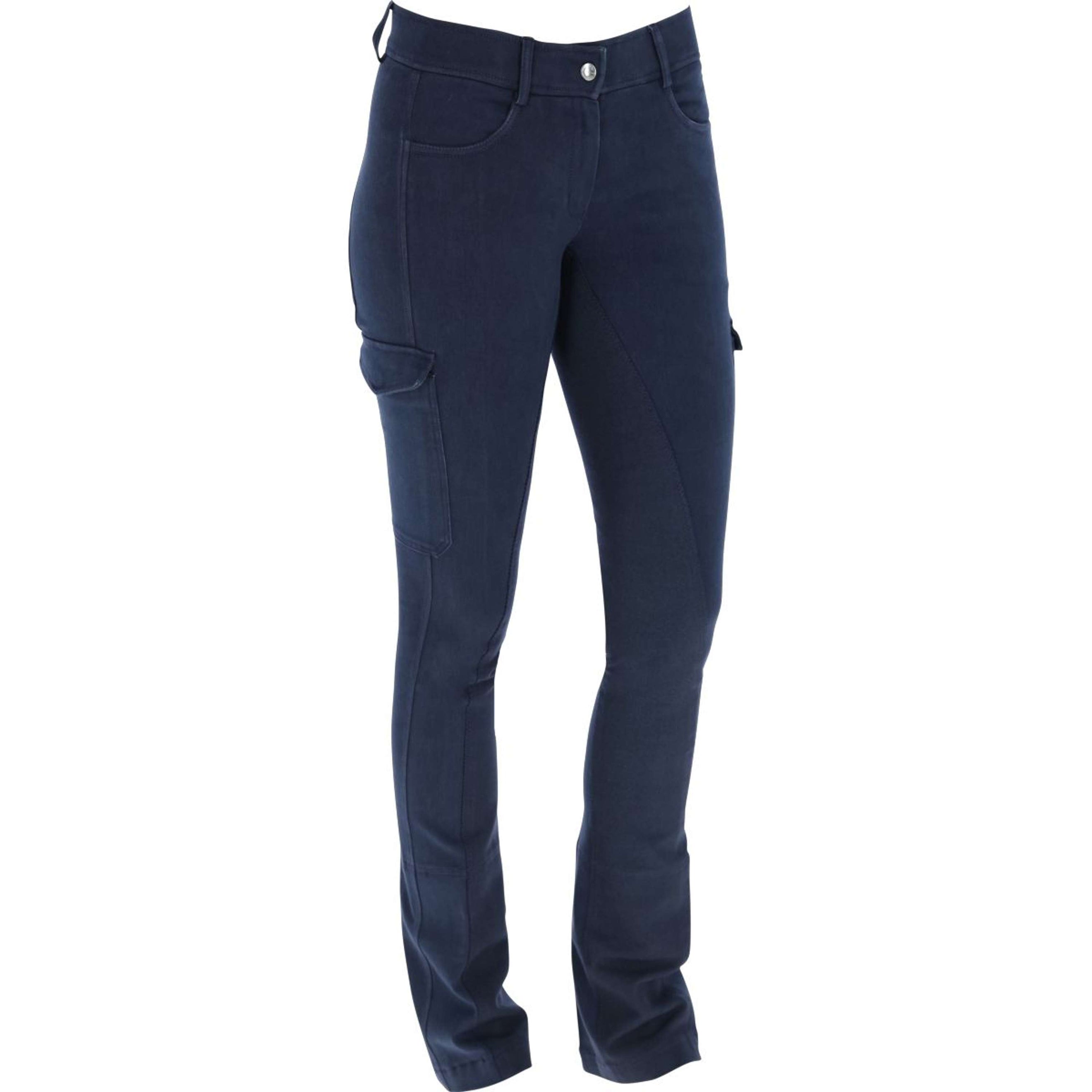 Covalliero Culotte d'Équitation Jodhpur BasicPlus Marin