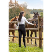 Covalliero Pantalon d'Équitation Highwaist Full Grip Noir