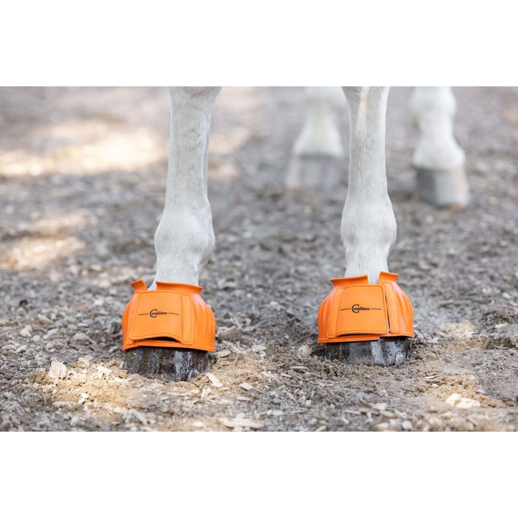 Covalliero Cloches d'Obstacles Caoutchouc Orange
