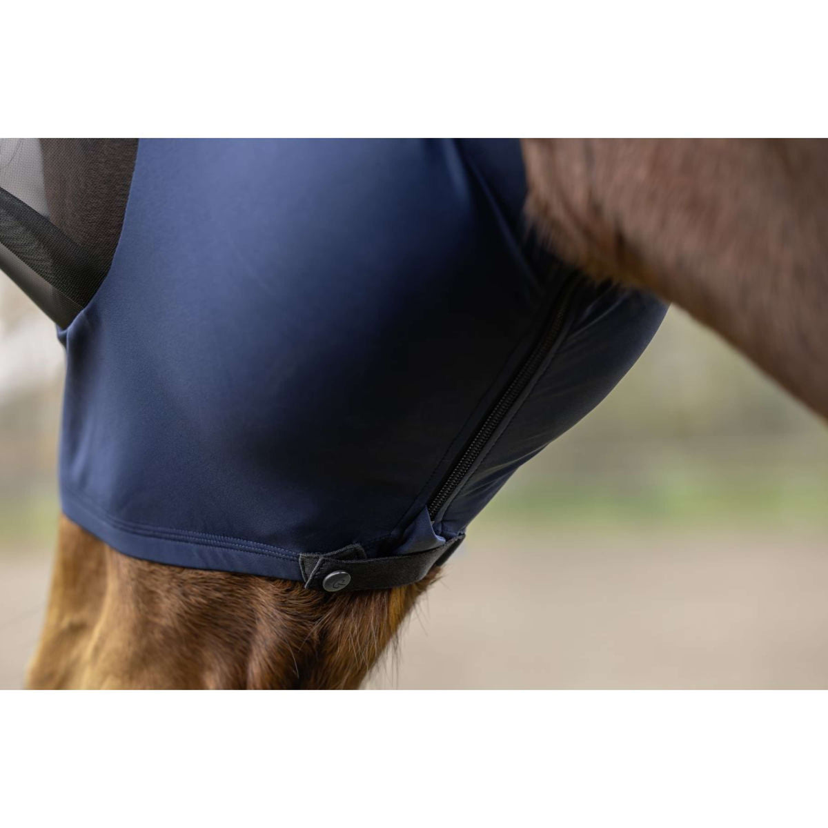 Covalliero Masque Anti-Mouches FinoStretch Marin