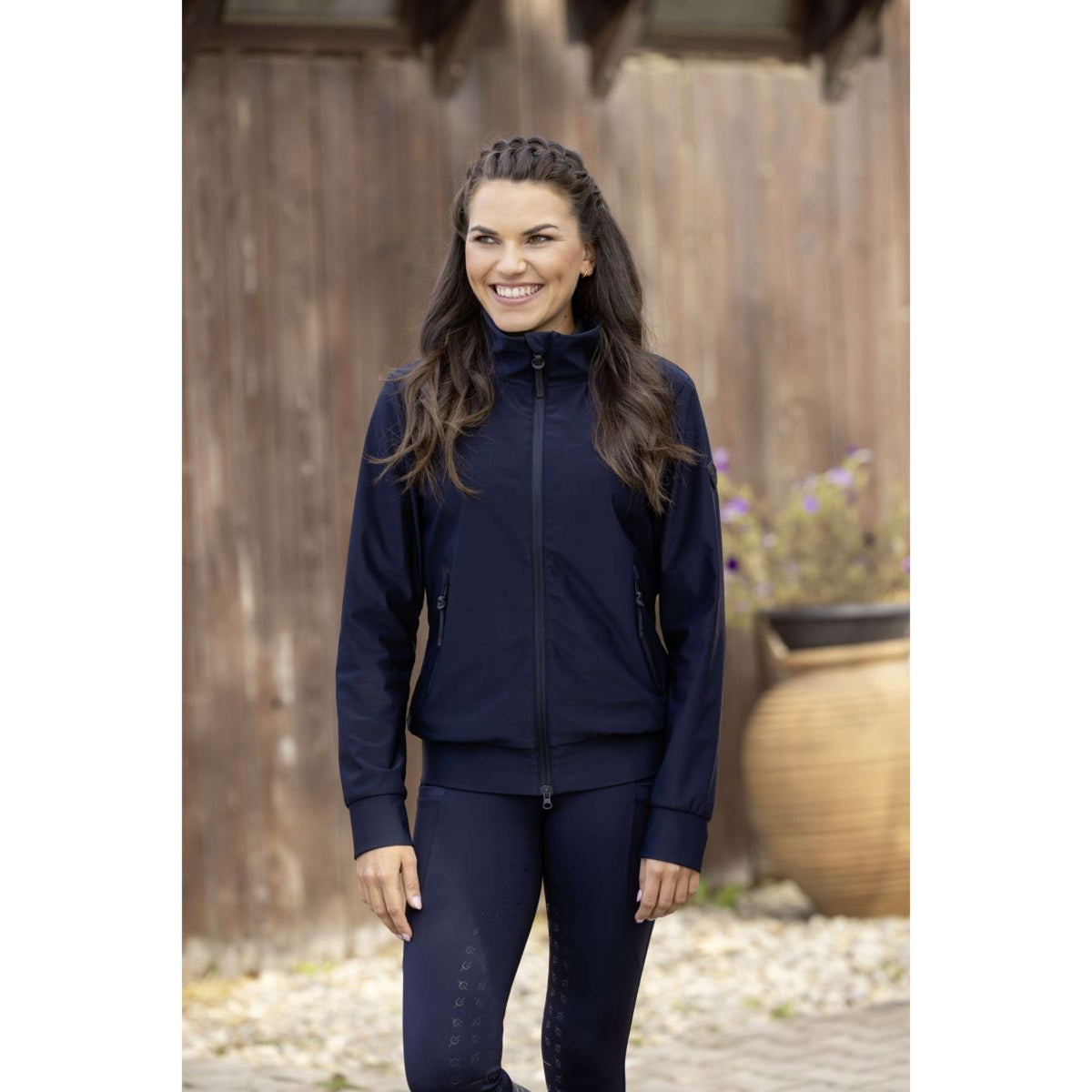 Covalliero Veste Blouson Femme Marin foncé