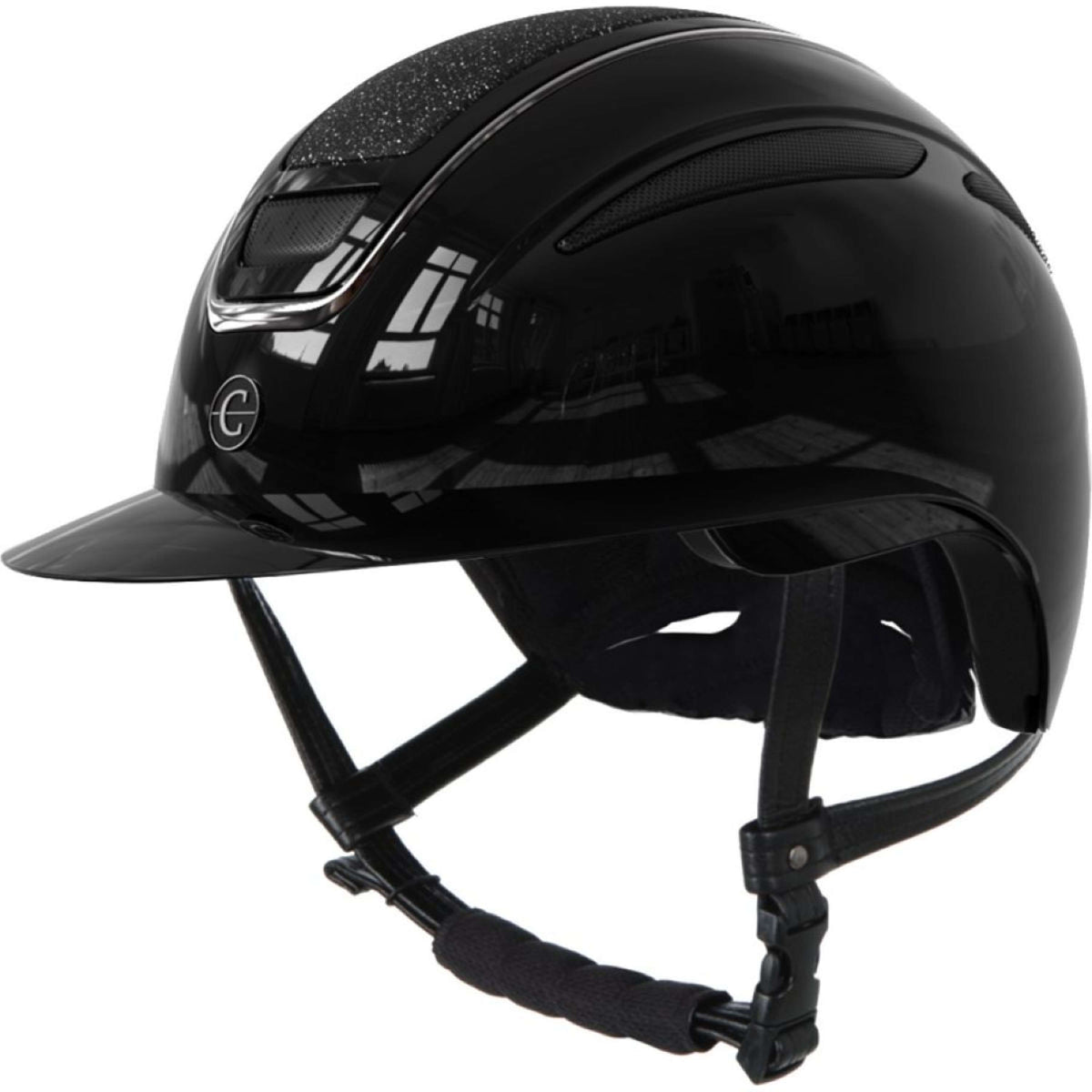 Covalliero Bombe Elite Polo Noir Laqué