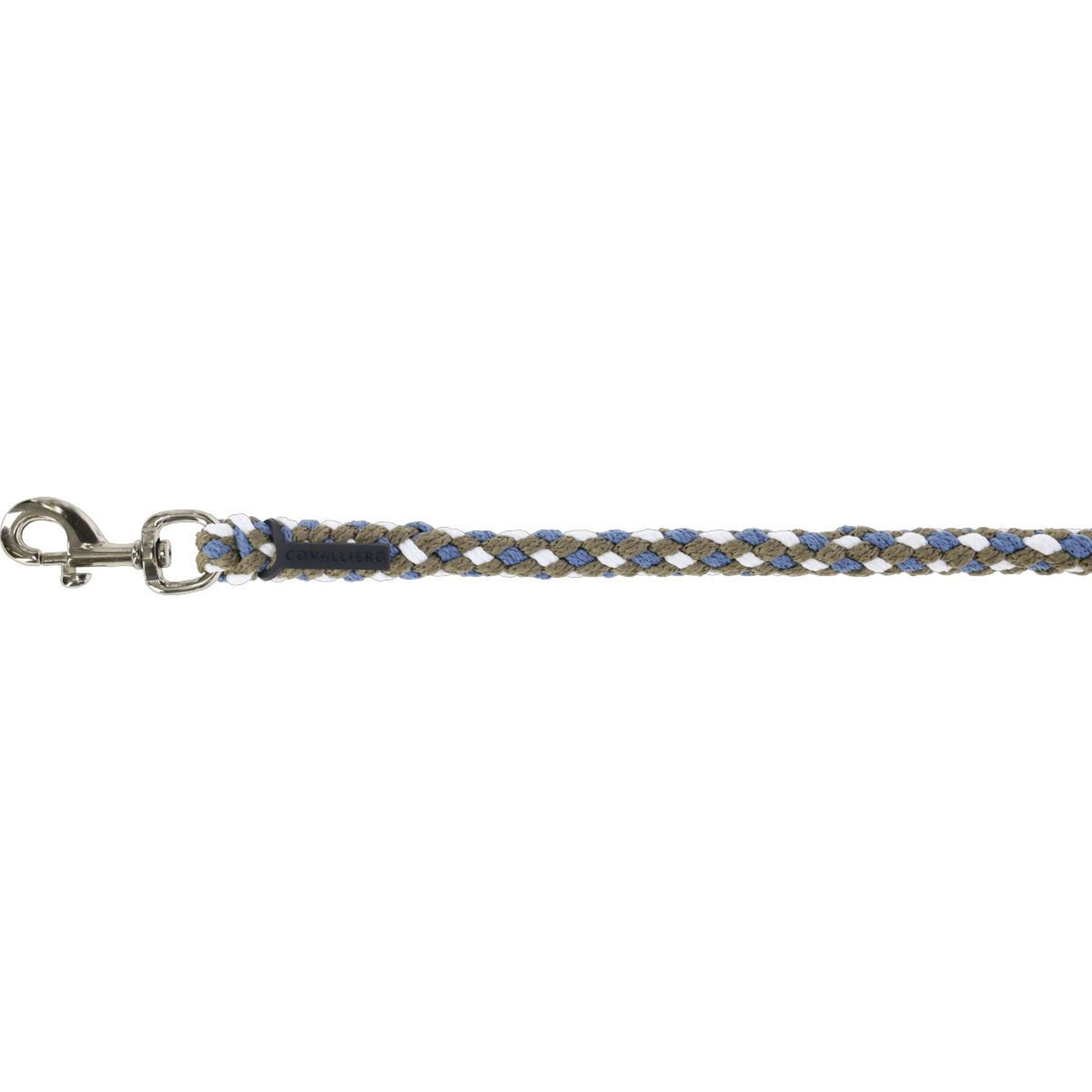 Covalliero Corde pour Licol SS26 avec Mousqueton Smoked Blue/Noix