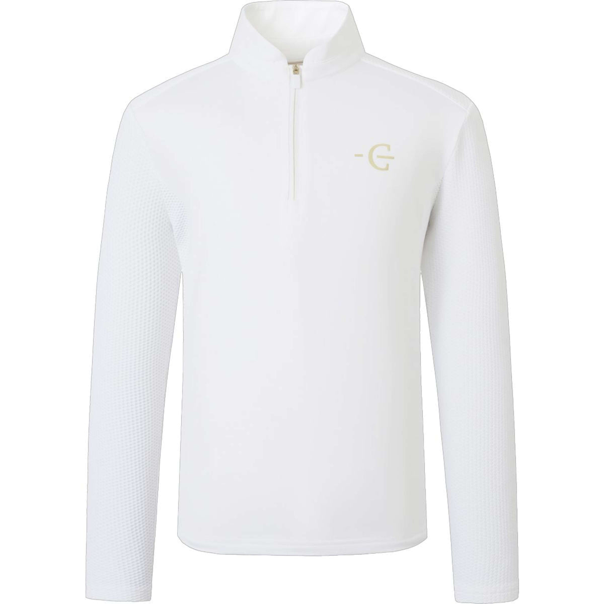 Covalliero T-shirt de Concours SS26 Enfants Longues Manches Blanc