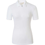 Covalliero Polo SS26 Femme Blanc