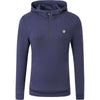 Covalliero Pull col Hoodie SS26 Femme Foncé Marine