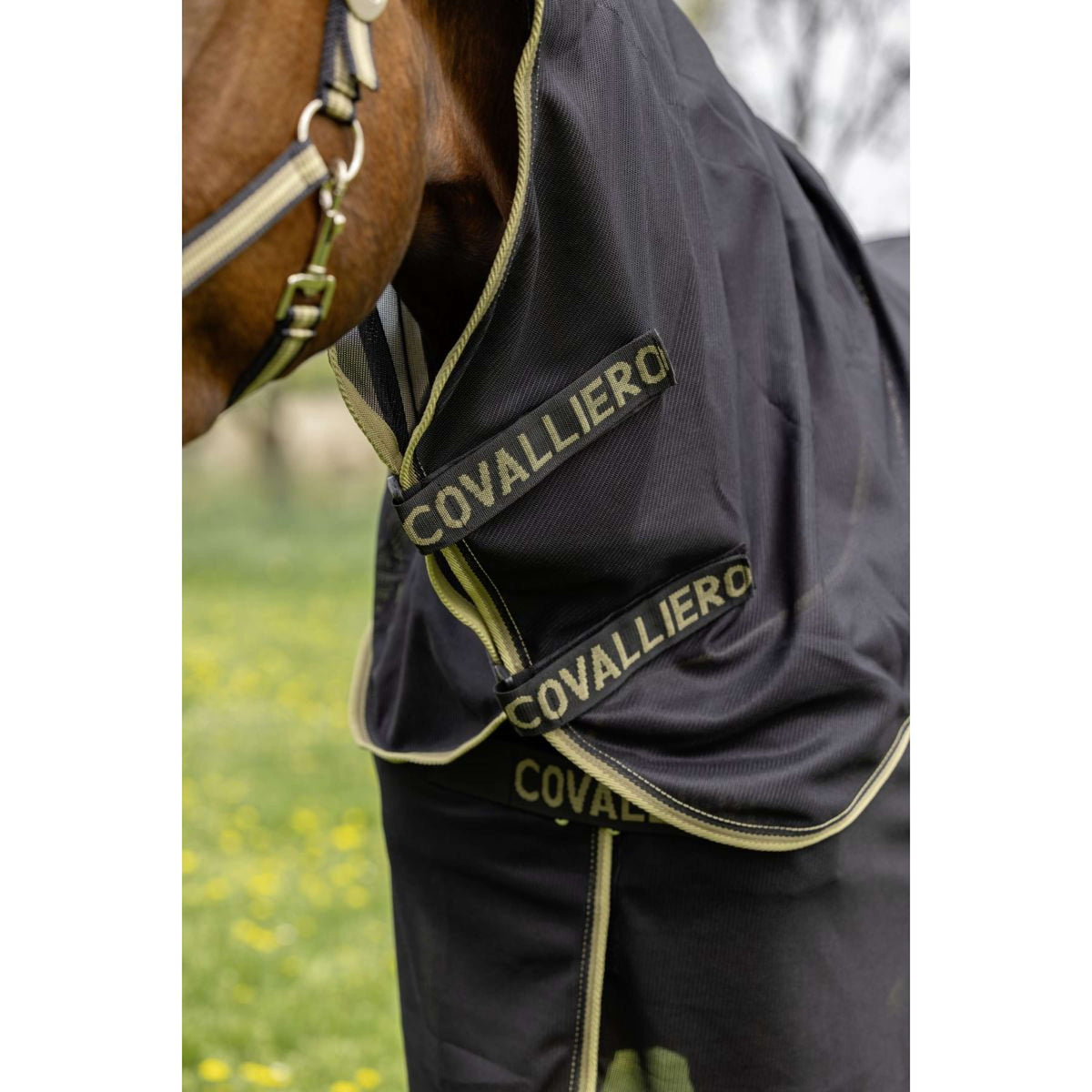 Covalliero Couverture Anti-Mouches SS26 Noir