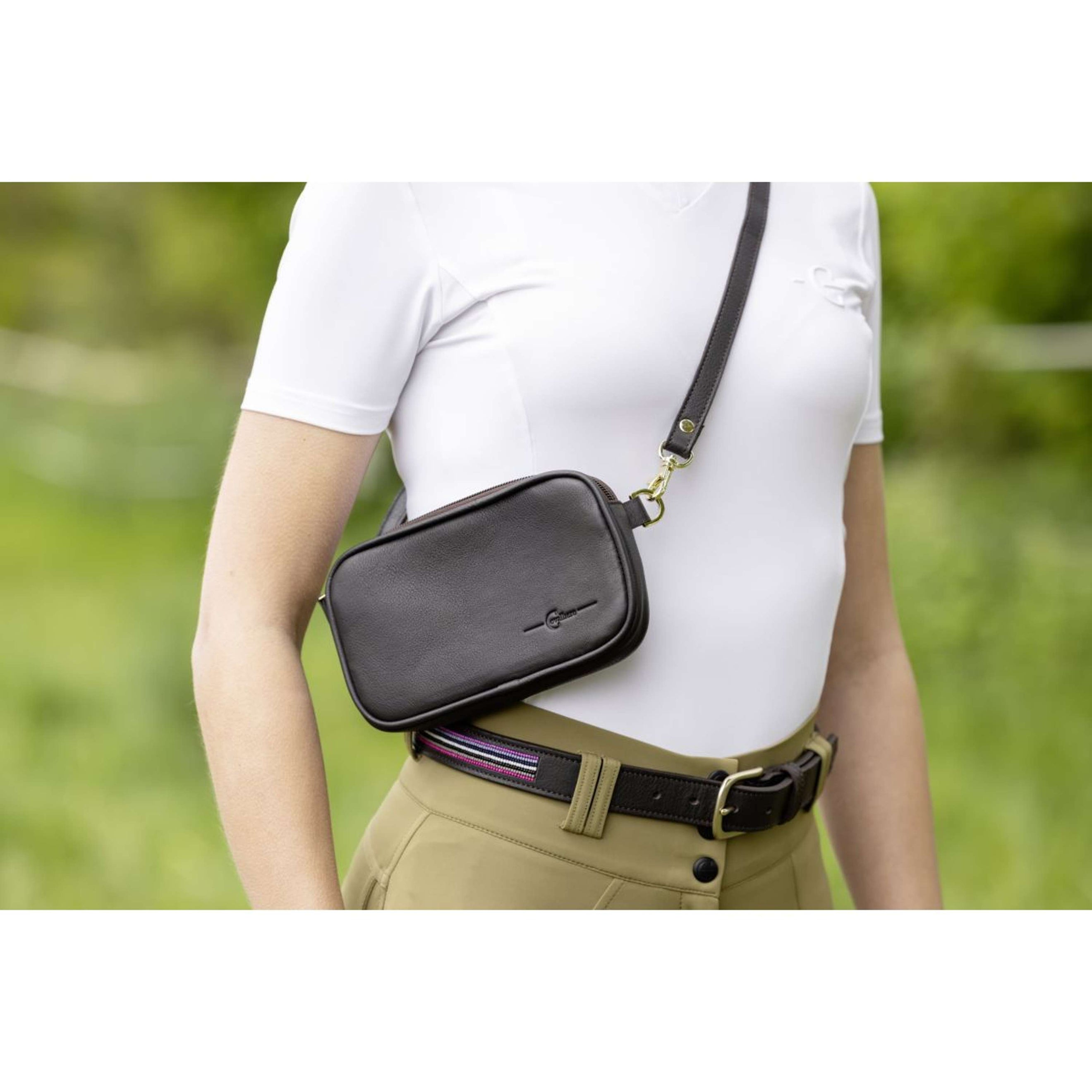 Covalliero Sac Banane SS26 Marron foncé Covalliero Sac Banane SS26 Marron foncé