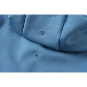 Covalliero Pull col Hoodie SS26 Enfants Smoked Blue