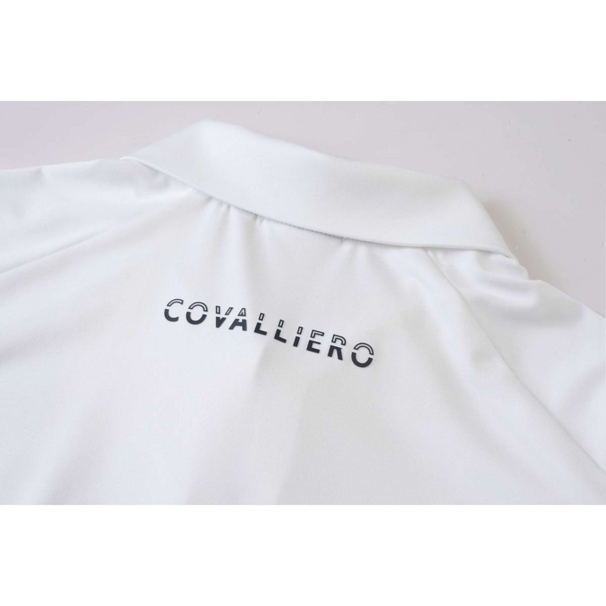 Covalliero Polo SS26 Femme Blanc
