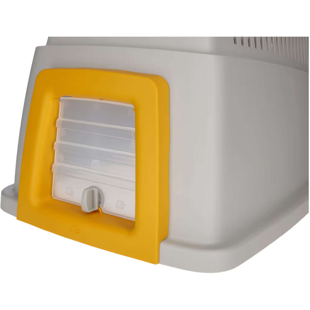 Kerbl Abri à Lapin Plastique Gris/Orange