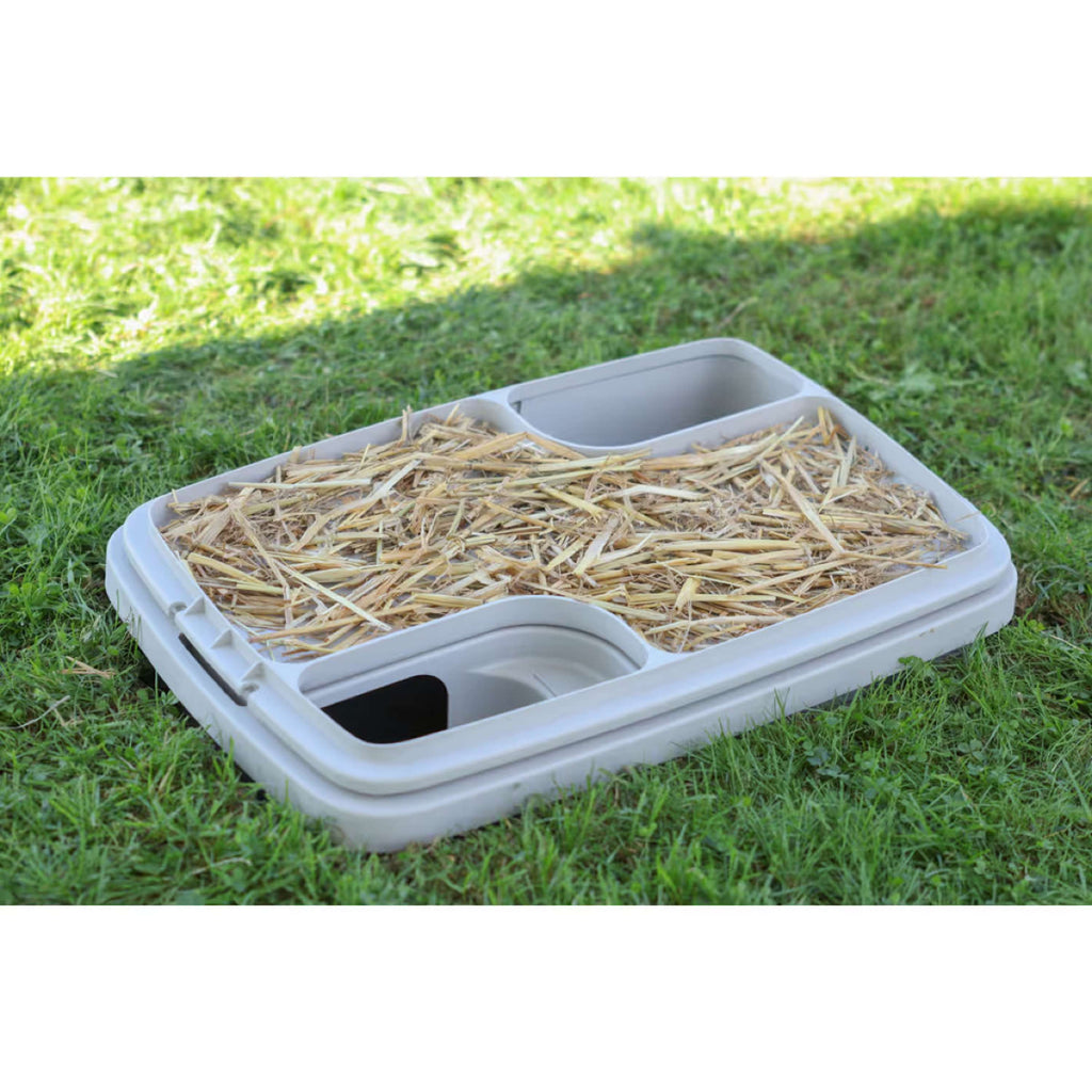 Kerbl Abri à Lapin Plastique Gris/Orange