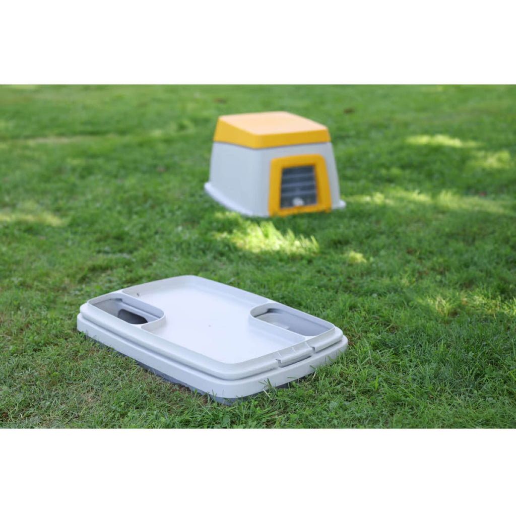 Kerbl Abri à Lapin Plastique Gris/Orange