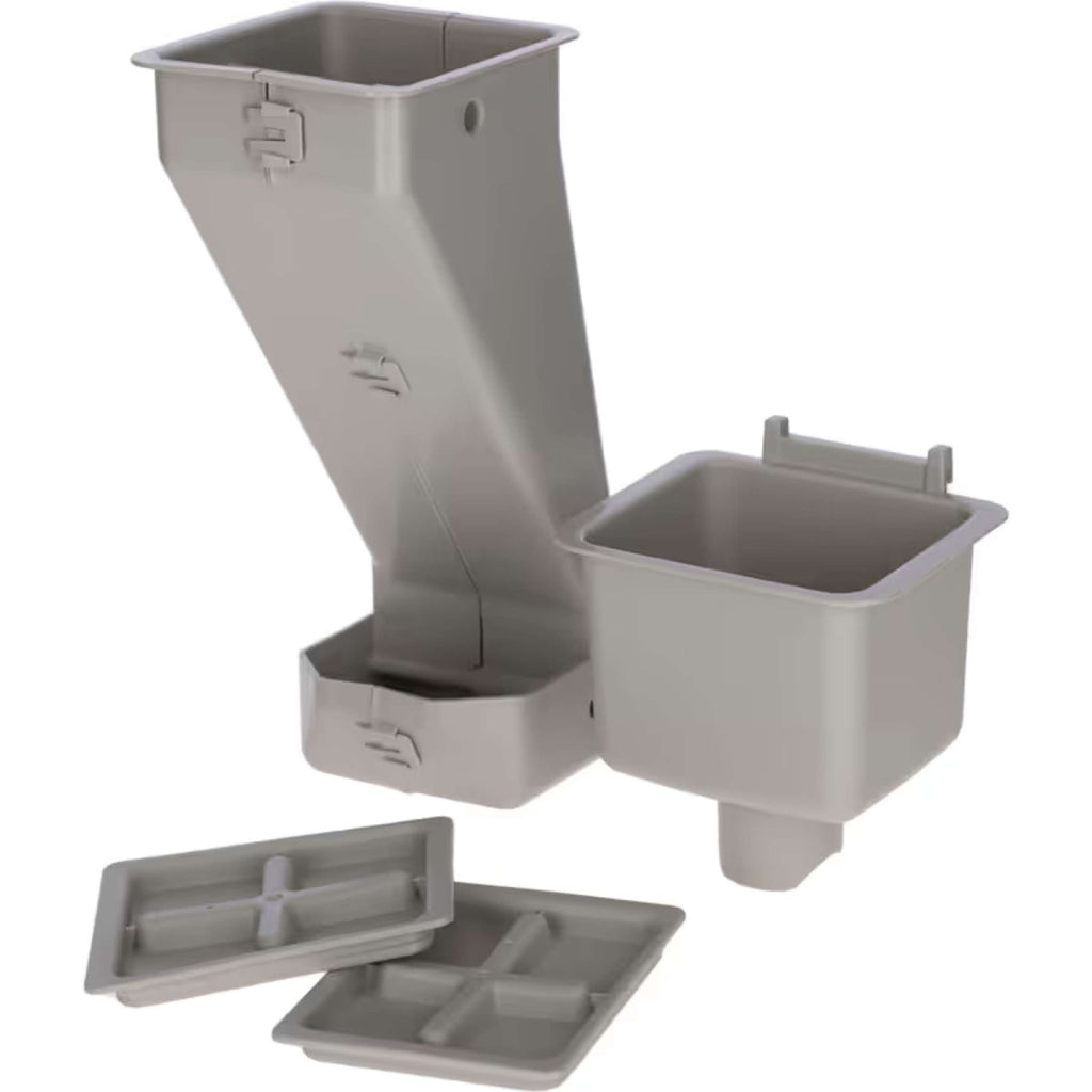 Kerbl Abri à Lapin Plastique Gris/Orange