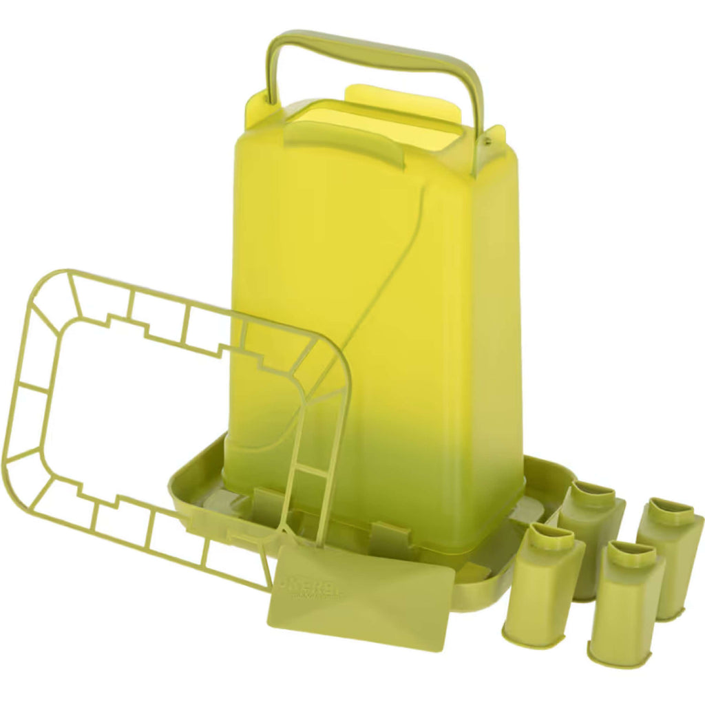 Kerbl Distributeur Automatique de Nourriture sur Pied Vert