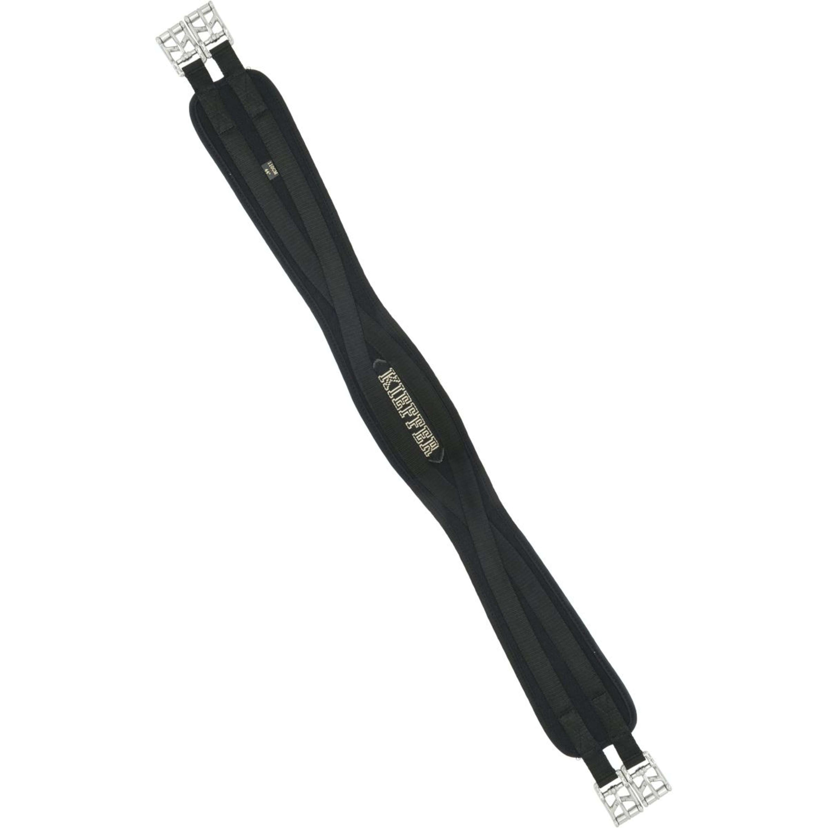 Kieffer Sangle Polyvalente Air-Tex sans Élastique Noir