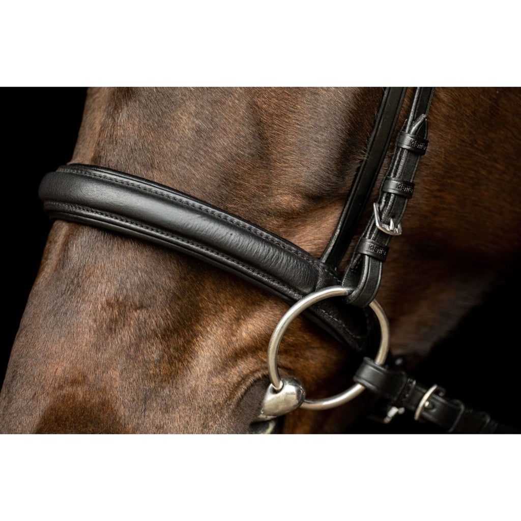Kieffer Bridon Ultrasoft Sue avec des Cristaux Marron/Gris Clair