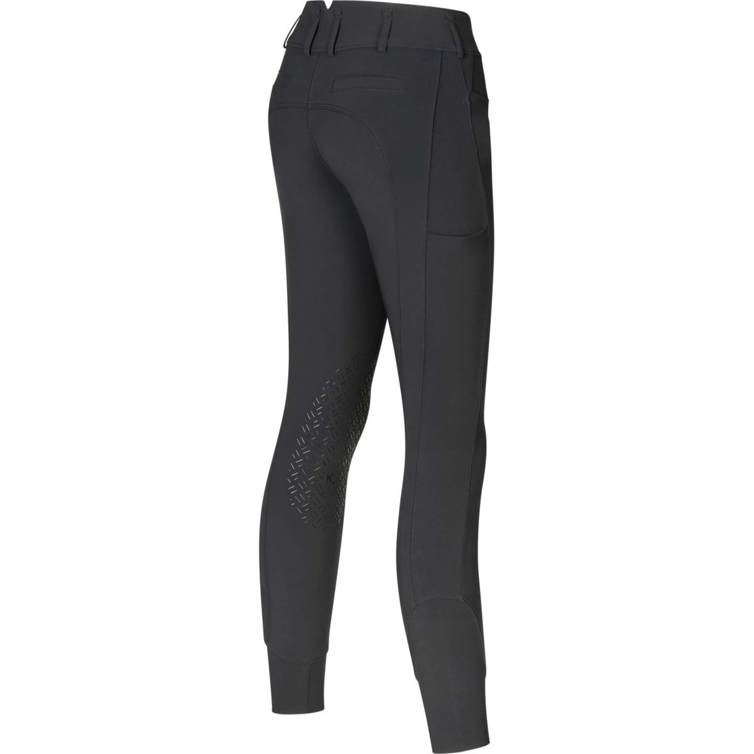 Kingsland Pantalon d'Équitation Kira Prise de Genou Noir Kingsland Pantalon d'Équitation Kira Prise de Genou Noir