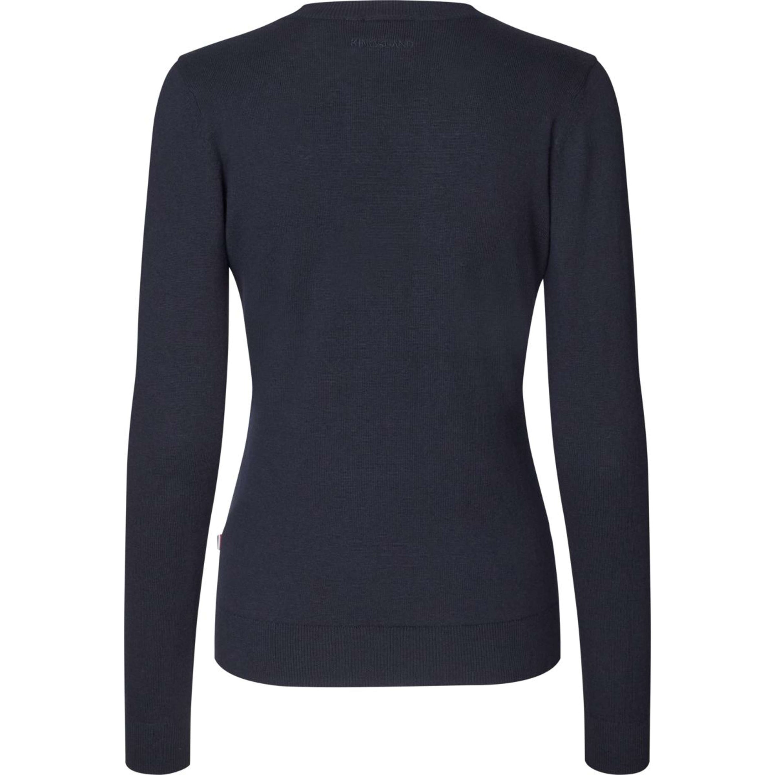 Kingsland Pullover Classic Col en O Marin