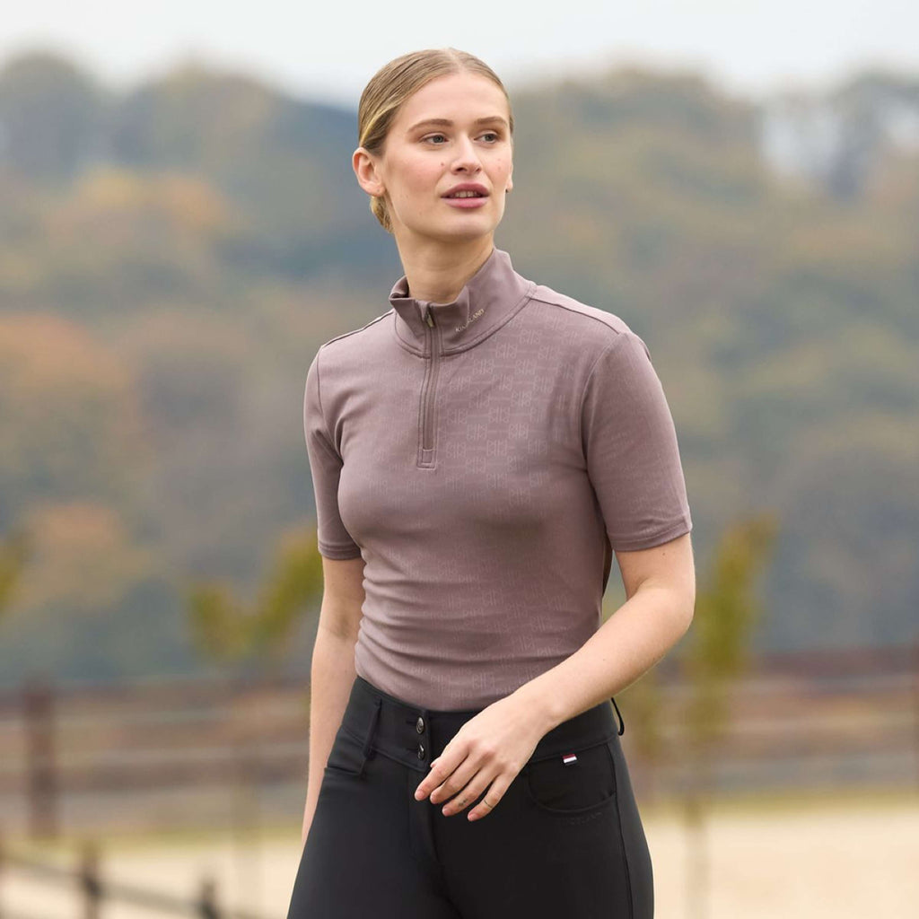 Kingsland T-Shirt KLAnnabella Femme Brown Iron