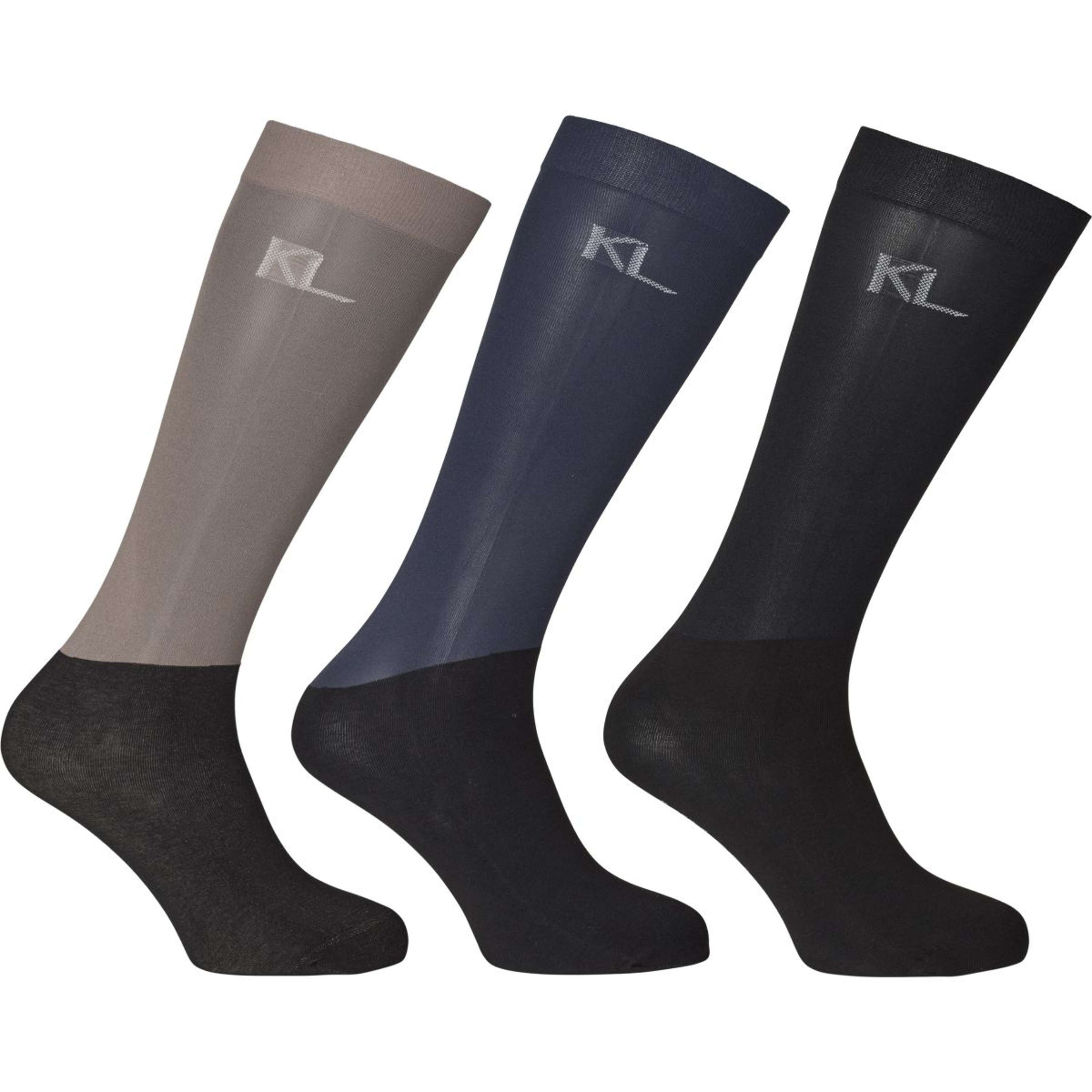 Kingsland Chaussettes KLAgnes Marron/Noir/Bleu Kingsland Chaussettes KLAgnes Marron/Noir/Bleu