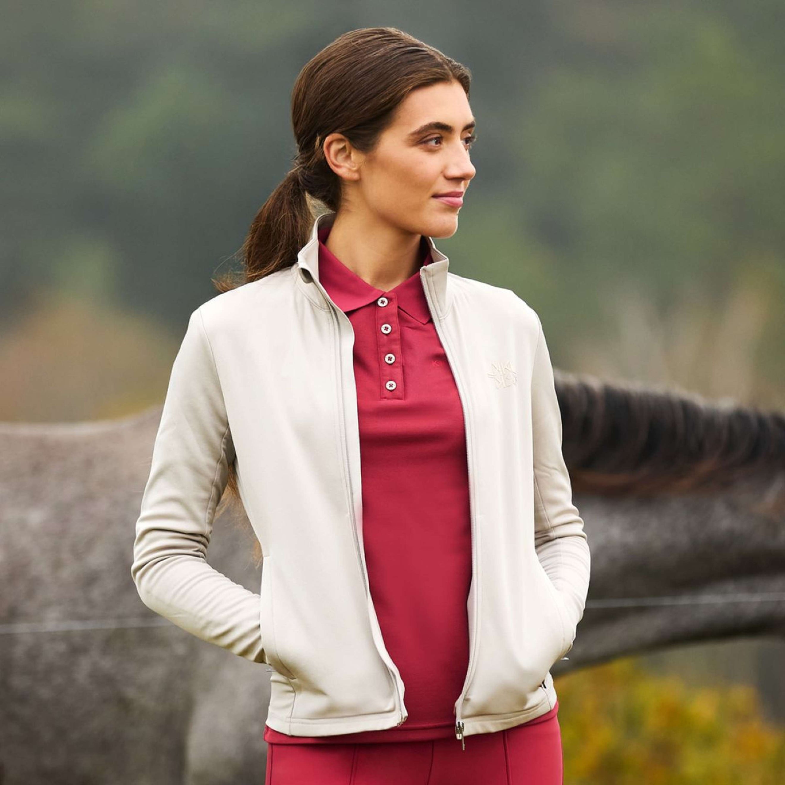 Kingsland Veste KLAlba Femme Beige Dove