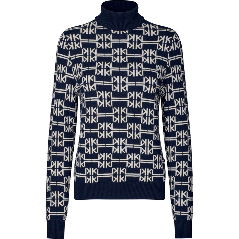 Kingsland Pull à Col KLAnnabella Femme Bleu du Soir Kingsland Pull à Col KLAnnabella Femme Bleu du Soir