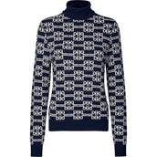 Kingsland Pull à Col KLAnnabella Femme Bleu du Soir