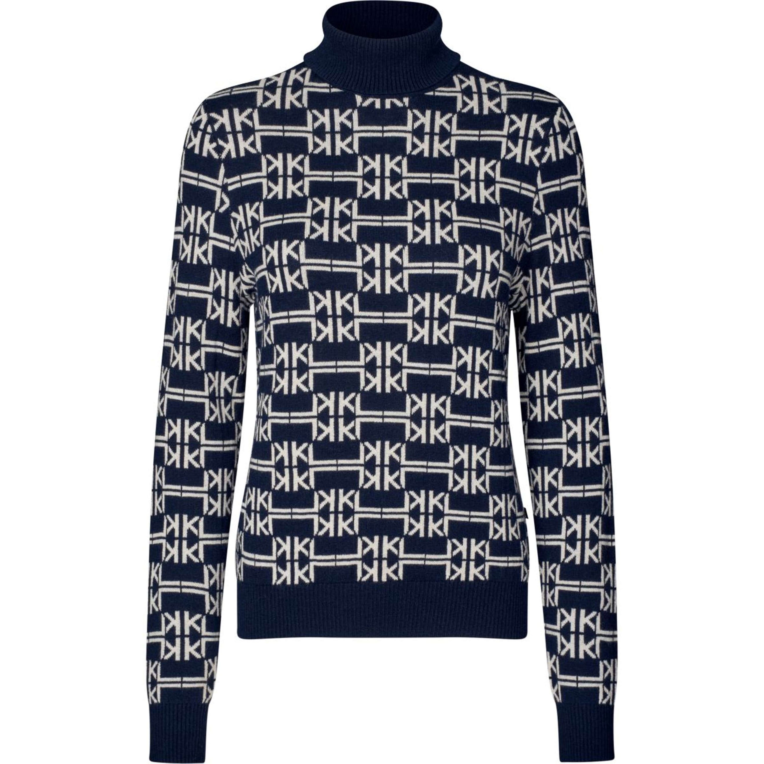 Kingsland Pull à Col KLAnnabella Femme Bleu du Soir