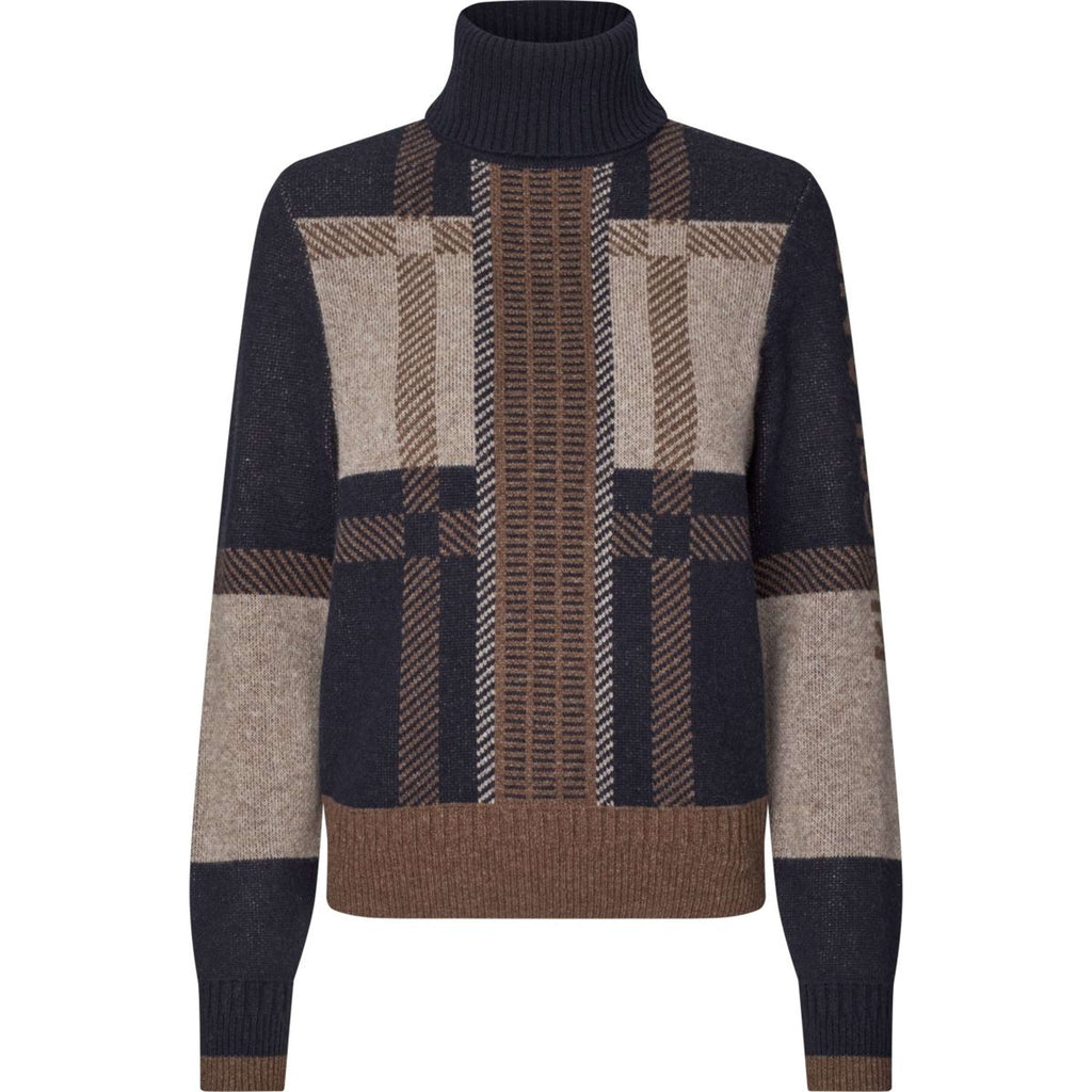 Kingsland Pull à Col KLArin Femme Marine