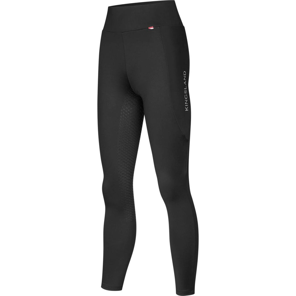 Kingsland Legging d'Équitation KLAmanda F-Tec4 Full Grip Dames Noir