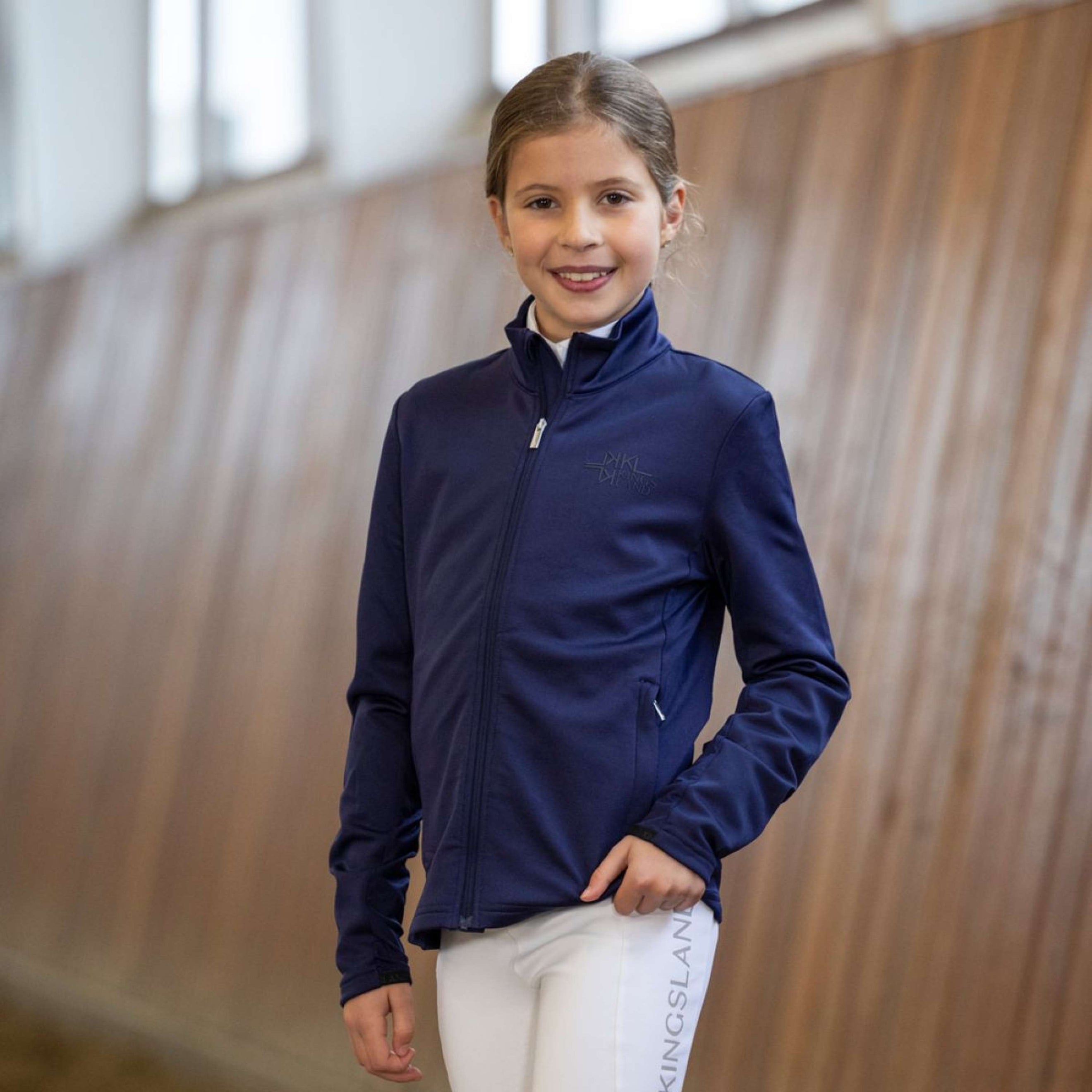 Kingsland Veste KLAlba Enfants Bleu du Soir