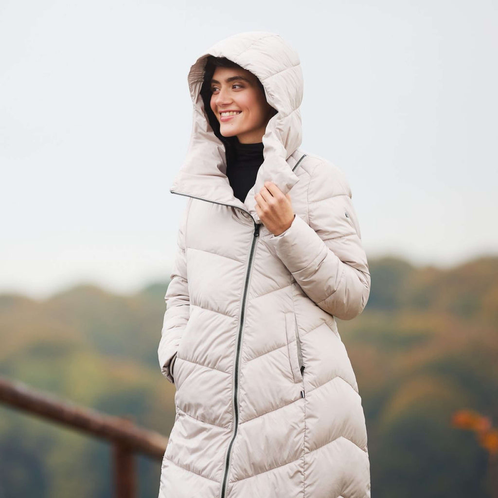 Kingsland Veste Longue KLAdelaide Femme Beige Dove