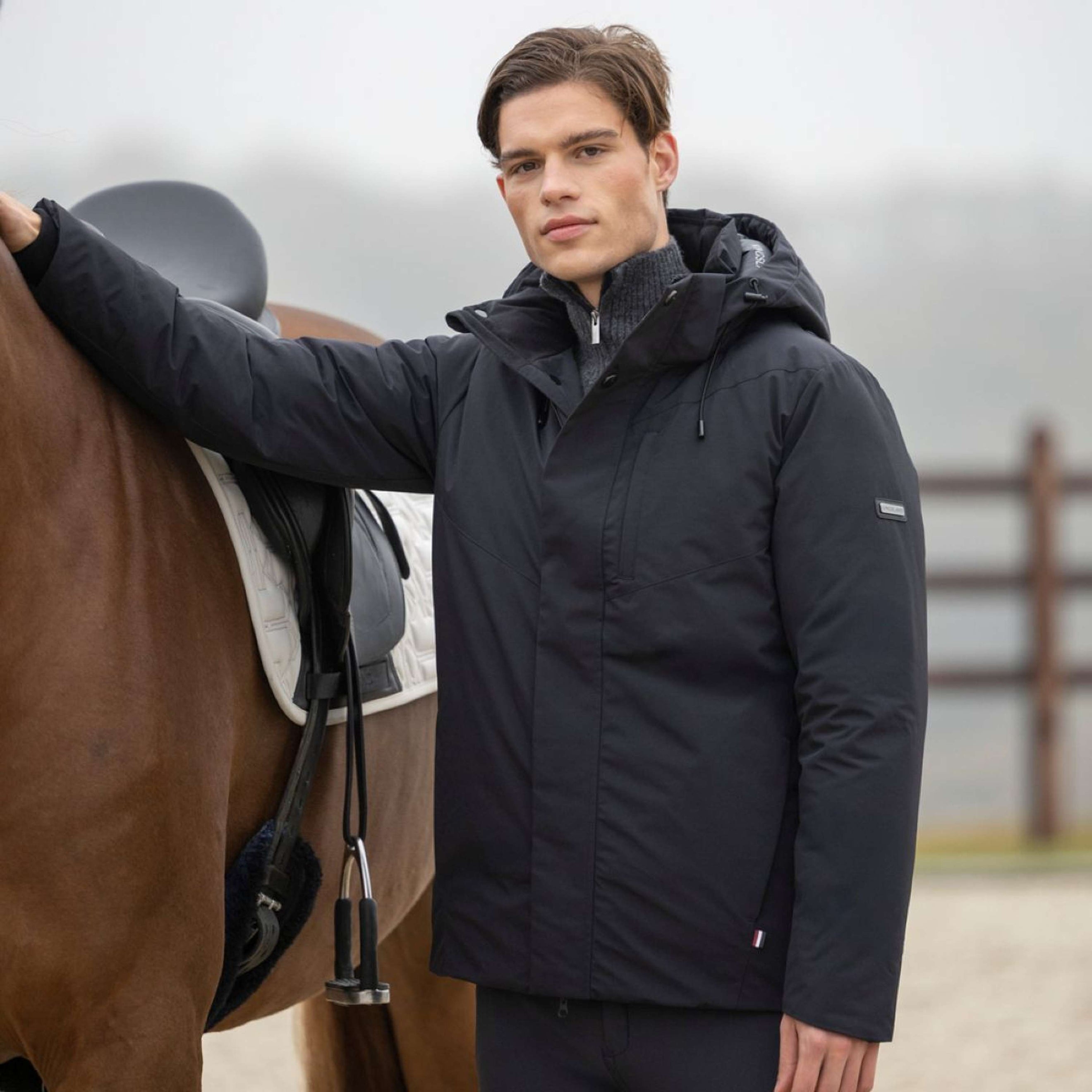 Kingsland Parka KLAron Hommes Noir