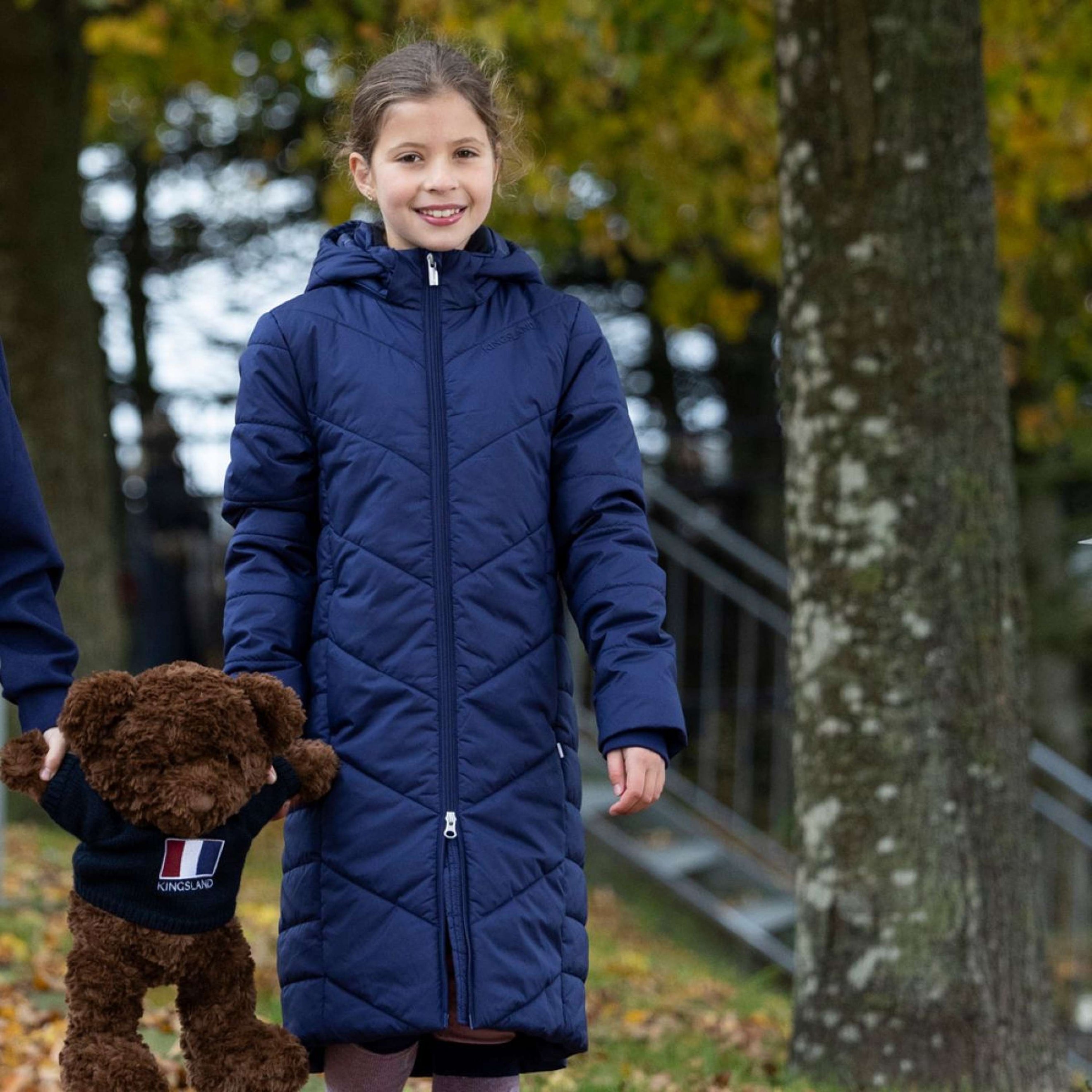 Kingsland Veste KLAnnika Enfants Bleu du Soir