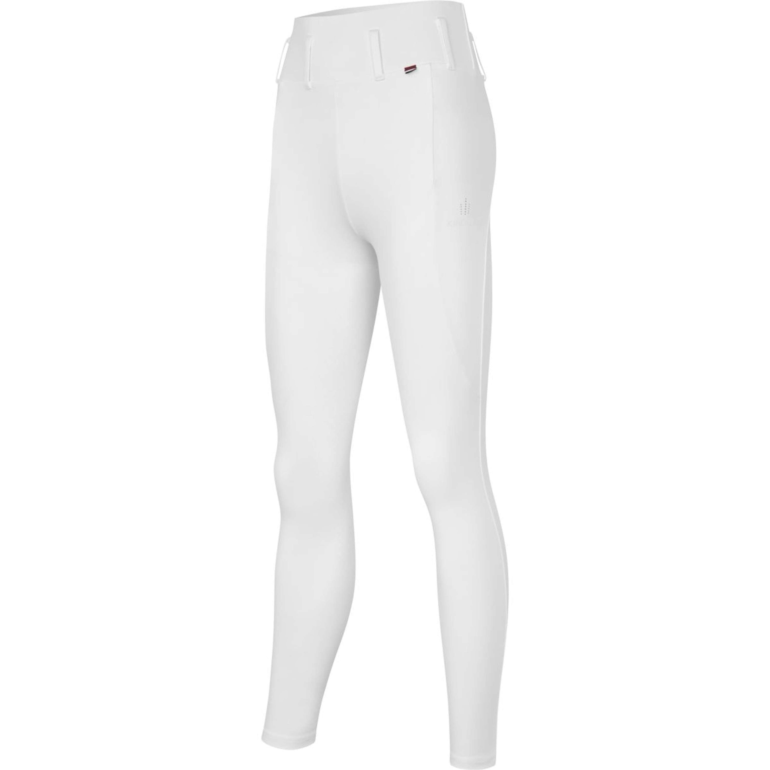 Kingsland Legging d'Équitation KLAthena F-Tec4 Full Grip Dames Blanc