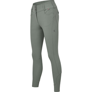 Kingsland Pantalon d'Équitation KLKimi Full Grip Green Agave