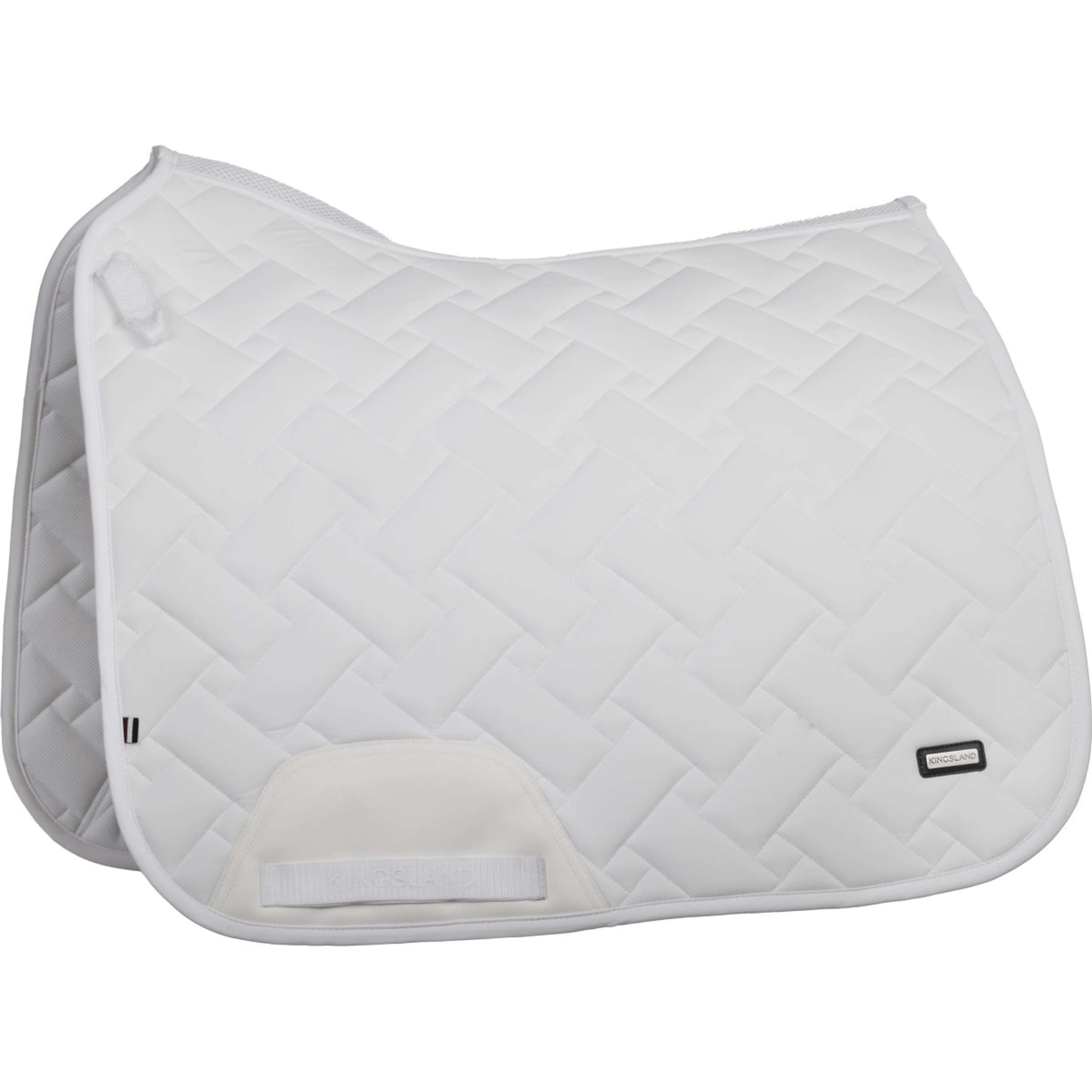 Kingsland Tapis de Selle KLLexie Dressage Blanc