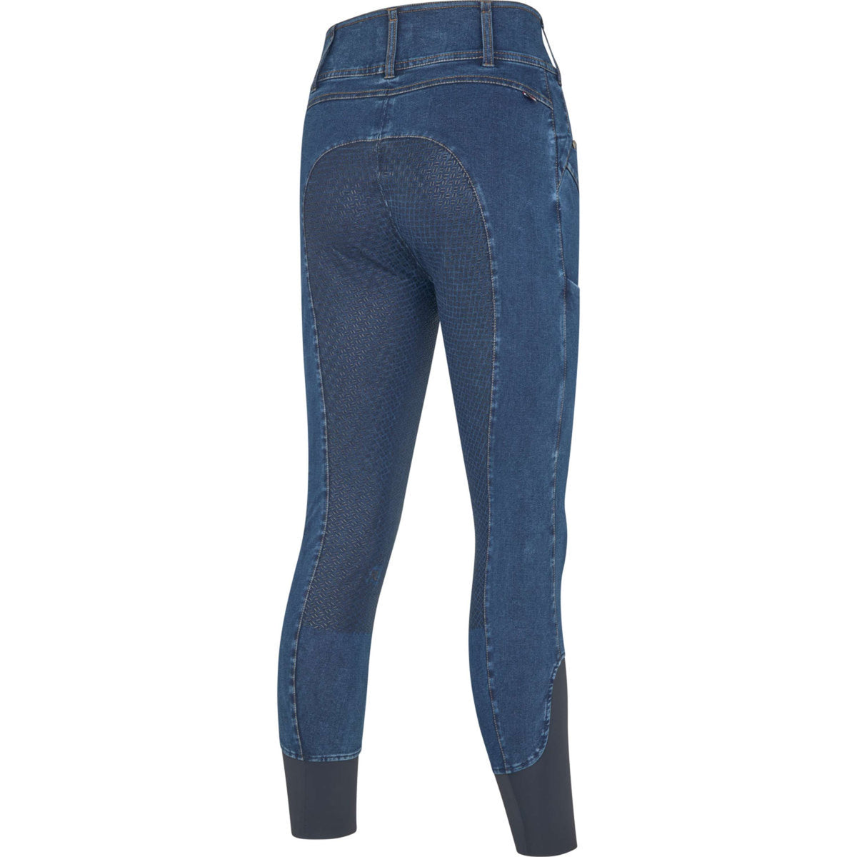 Kingsland Pantalon d'Équitation KLKayce Denim Full Grip Marin