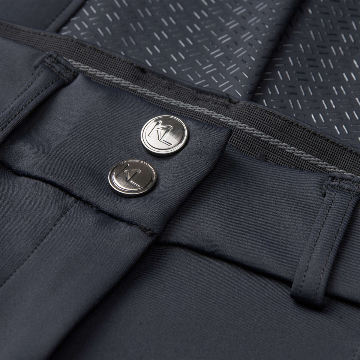 Kingsland Pantalon d'Équitation KLKaya Full Grip Noir
