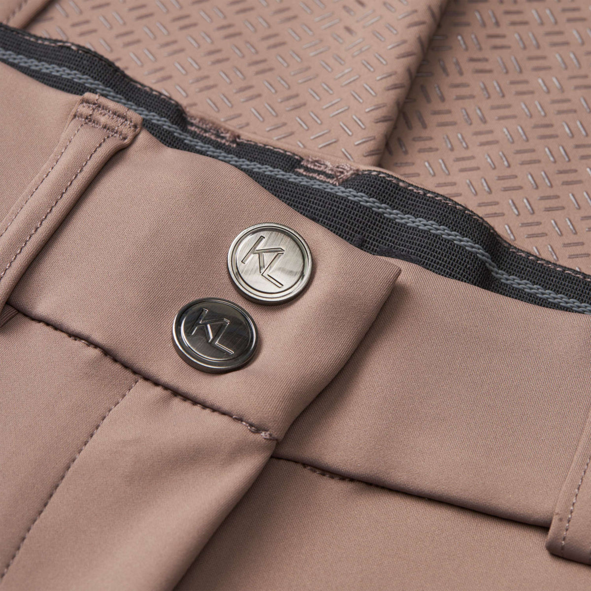 Kingsland Pantalon d'Équitation KLKaya Full Grip Brown Iron