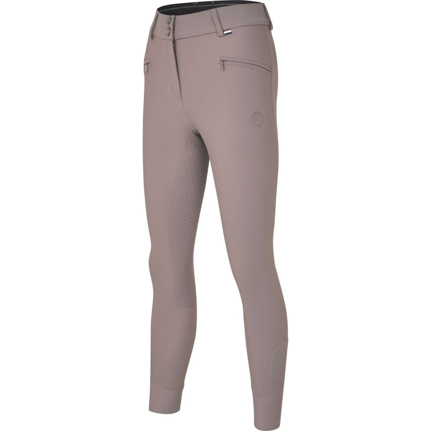 Kingsland Pantalon d'Équitation KLKerry Seamless Full Grip Brown Iron Kingsland Pantalon d'Équitation KLKerry Seamless Full Grip Brown Iron